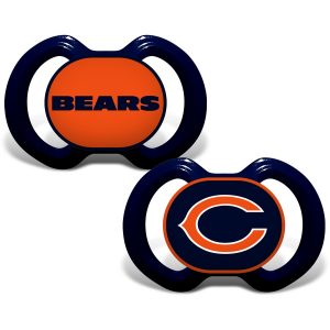 Chicago Bears Infant 2-Pack Pacifiers