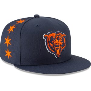 Chicago Bears New Era 2019 NFL Draft On-Stage Official 59FIFTY Fitted Hat – Navy