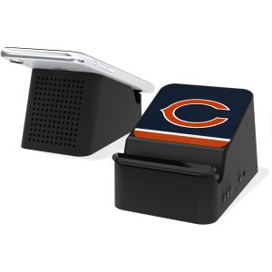 Chicago Bears Wireless Charging Station and Bluetooth Speaker