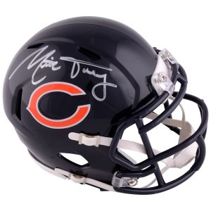 Fanatics Authentic Mitchell Trubisky Chicago Bears Autographed Riddell Speed Mini Helmet