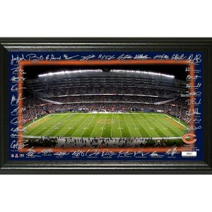 Highland Mint Chicago Bears 12″ x 20″ Signature Gridiron Panoramic Photo Mint