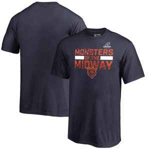 Chicago Bears Youth Navy 2018 NFL Playoffs Bound Hometown T-Shirt